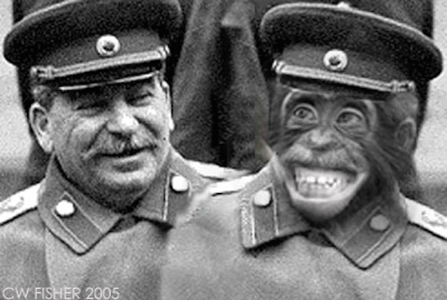 Stalin-and-Son,-apemen