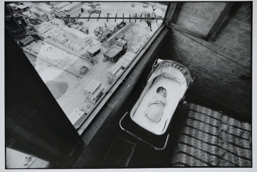 Iliya, the son of Irina and Demeteri, sleeping by the window to get some of the summer.  He was five days old at the time.  The following week Iliya tragically died from Meningitis, a devastating shock for his parents and family as this was their first child.  They went on to have several more children.