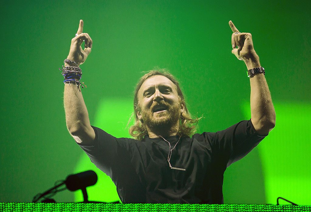 Budapest, 2016. augusztus 14.David Guetta francia DJ fellépése a budapesti Hajógyári-szigeten a 24. Sziget fesztivál harmadik napján, 2016. augusztus 14-én.MTI Fotó: Mohai Balázs