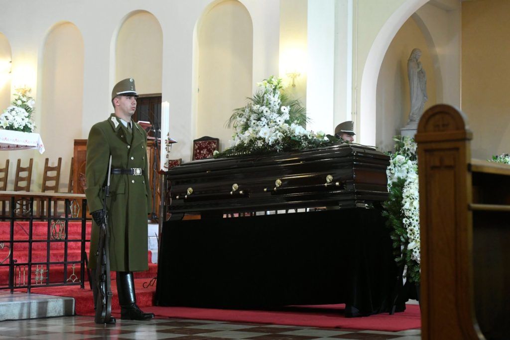 Almási István temetése