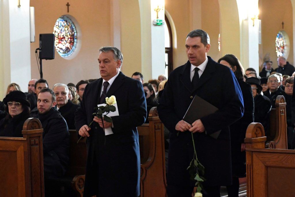 Almási István temetése