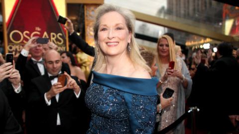 HOLLYWOOD, CA - FEBRUARY 26:  Actor Meryl Streep attends the 89th Annual Academy Awards at Hollywood & Highland Center on February 26, 2017 in Hollywood, California.  (Photo by Christopher Polk/Getty Images)