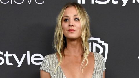 BEVERLY HILLS, CA - JANUARY 08: Actress Kaley Cuoco attends the 18th Annual Post-Golden Globes Party hosted by Warner Bros. Pictures and InStyle at The Beverly Hilton Hotel on January 8, 2017 in Beverly Hills, California.   Frazer Harrison/Getty Images/AFP
