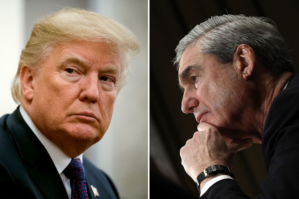 President  Trump and special counsel Robert S. Mueller III. (Photo by Jabin Botsford/The Washington Post via Getty Images; Win McNamee/Getty Images)