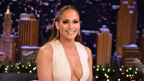 NEW YORK, NY - DECEMBER 11:  Jennifer Lopez Visits "The Tonight Show Starring Jimmy Fallon" on December 11, 2018 in New York City.  (Photo by Theo Wargo/Getty Images for NBC)