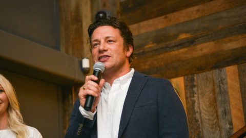 TORONTO, ON - OCTOBER 05:  Jamie Oliver visits Jamie's Italian Canada at Yorkdale Shopping Centre on October 5, 2016 in Toronto, Canada.  (Photo by GP Images/WireImage)