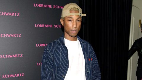 WEST HOLLYWOOD, CA - MARCH 13:  Pharrell Williams attends Lorraine Schwartz launches The Eye Bangle a new addition to her signature Against Evil Eye Collection at Delilah on March 13, 2018 in West Hollywood, California.  (Photo by Emma McIntyre/Getty Images for Lorraine Schwartz )