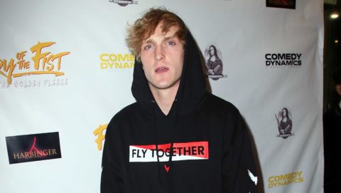 BEVERLY HILLS, CA - MAY 24:  Internet personality Logan Paul attends the premiere of Comedy Dynamics' "The Fury of the Fist and the Golden Fleece" at Laemmle's Music Hall 3 on May 24, 2018 in Beverly Hills, California.  (Photo by David Livingston/Getty Images)