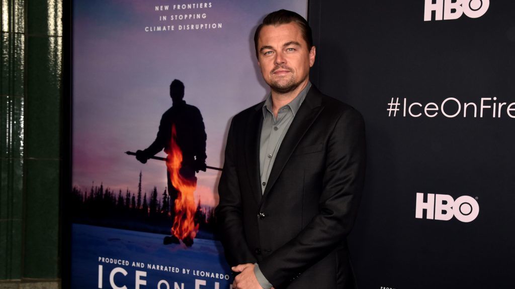 LOS ANGELES, CALIFORNIA - JUNE 05: Leonardo DiCaprio attends the L.A. premiere of HBO's "Ice On Fire" at LACMA on June 05, 2019 in Los Angeles, California.   Alberto E. Rodriguez/Getty Images/AFP