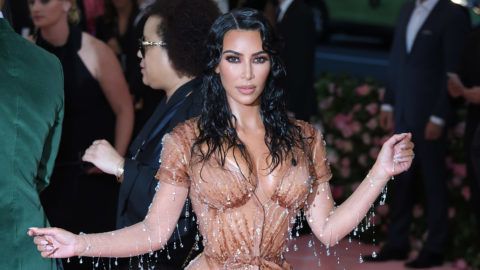 NEW YORK, NEW YORK - MAY 06: Kim Kardashian West arrives for the 2019 Met Gala celebrating Camp: Notes on Fashion at The Metropolitan Museum of Art on May 06, 2019 in New York City. (Photo by Karwai Tang/Getty Images)